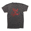 HOT COFFEE - Tri-black short sleeve t-shirt