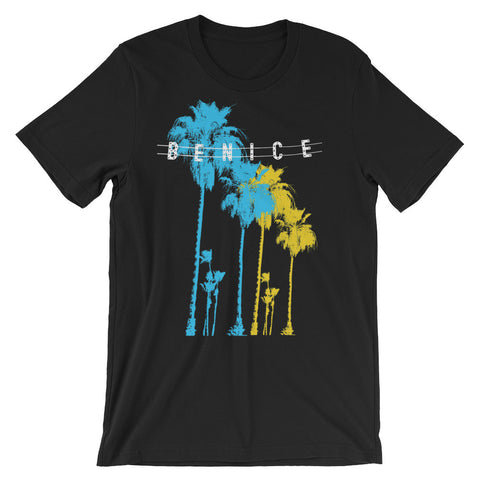 Be Nice - Black Unisex short sleeve t-shirt